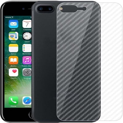 Picture of Carbon Fiber Back Poly Sticker Protection Apple iPhone 7 Plus