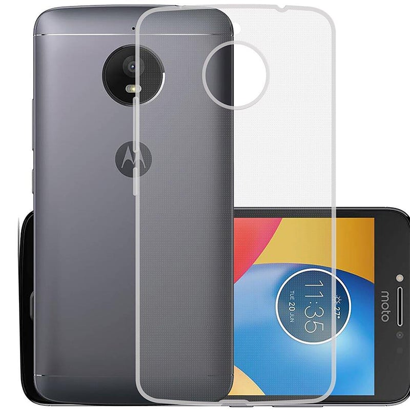 Picture of Motorola Moto E4 Plus Transparent Clear Slim Soft Cover Skin Gel TPU Case