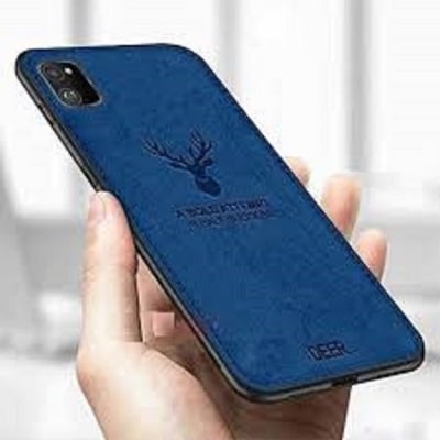 Picture of Realme C11 (2021) Deer Case Anti Slip Grip Matte Cloth and Camera Protection Back Cover