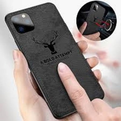 Picture of Realme C11 (2021) Deer Case Anti Slip Grip Matte Cloth and Camera Protection Back Cover
