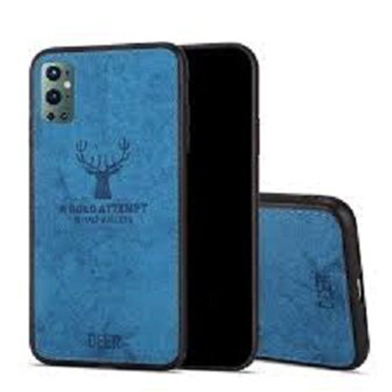Picture of OnePlus 9 Pro Deer Case Anti Slip Grip Matte Cloth and Camera Protection Back Cover
