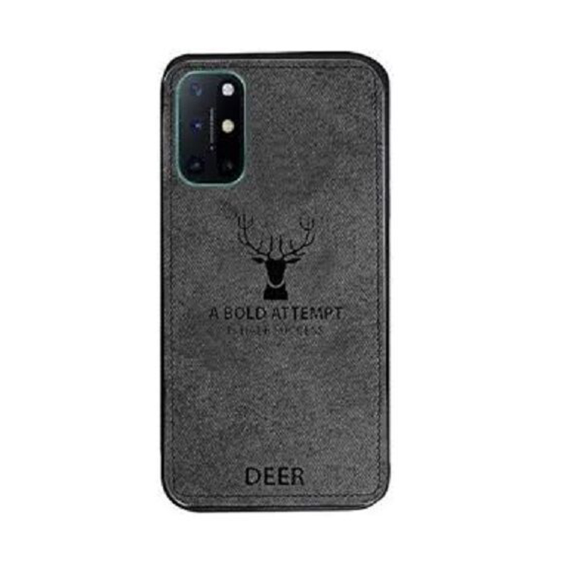 Picture of OnePlus 8T Deer Case Anti Slip Grip Matte Cloth and Camera Protection Back Cover