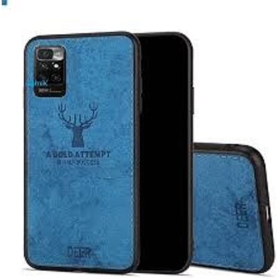 Picture of Xiaomi Redmi 10 Deer Case Anti Slip Grip Matte Cloth and Camera Protection Back Cover