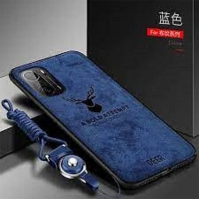 Picture of Xiaomi Redmi Note 11 5G Deer Case Anti Slip Grip Matte Cloth and Camera Protection Back Cover