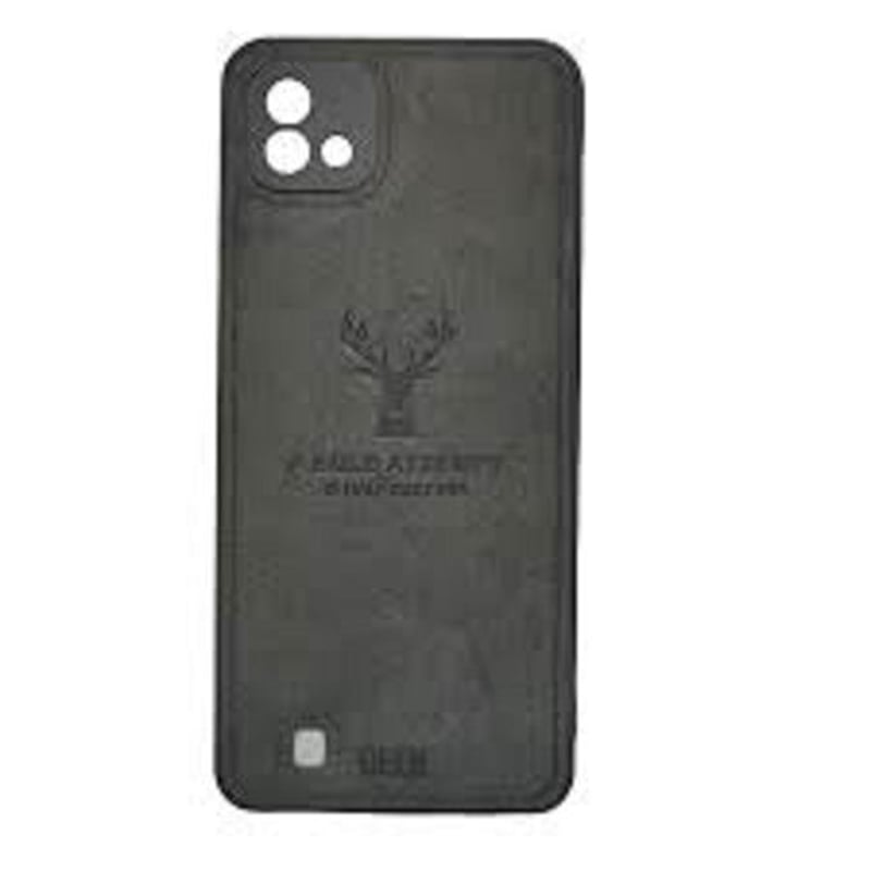 Picture of Realme C21 Deer Case Anti Slip Grip Matte Cloth and Camera Protection Back Cover