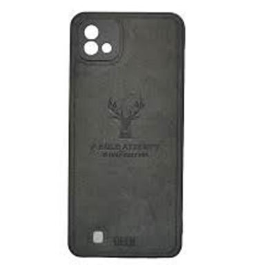Picture of Realme C21 Deer Case Anti Slip Grip Matte Cloth and Camera Protection Back Cover