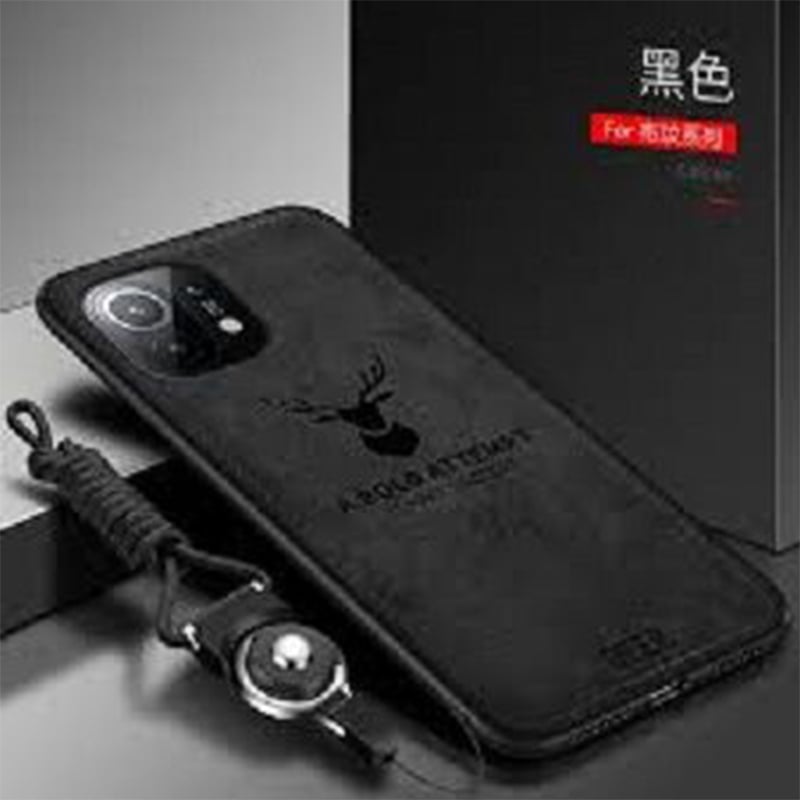 Picture of Xiaomi Mi 11 Deer Case Anti Slip Grip Matte Cloth and Camera Protection Back Cover