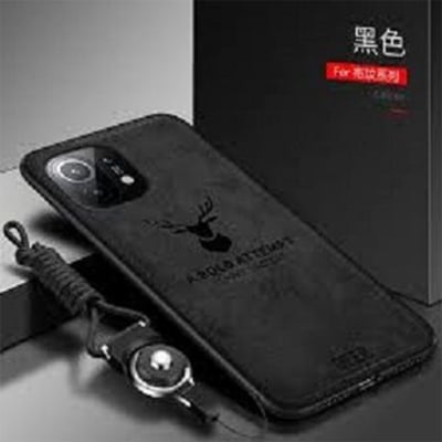 Picture of Xiaomi Mi 11 Deer Case Anti Slip Grip Matte Cloth and Camera Protection Back Cover