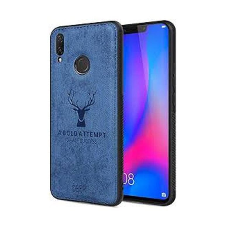 Picture of Xiaomi Redmi 7 Deer Case Anti Slip Grip Matte Cloth and Camera Protection Back Cover