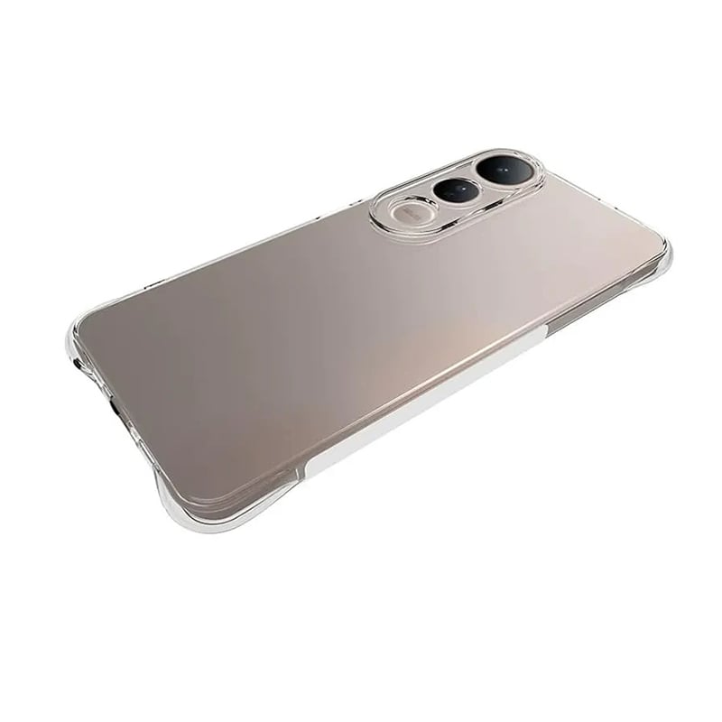 Picture of Vivo V50 Lite Transparent Clear Slim Soft Cover Skin Gel TPU Case cover With Bumper
