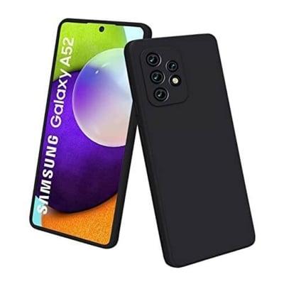 Picture of Samsung Galaxy A52 Premium Liquid Silicone Protection Back Cover Soft Case