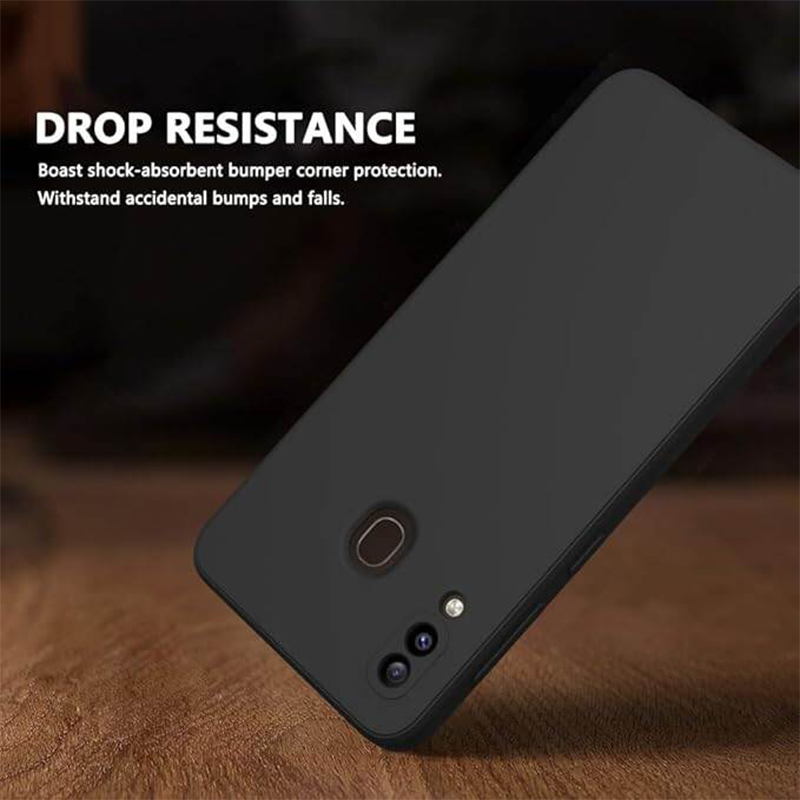 Picture of Samsung Galaxy A20 Premium Liquid Silicone Protection Back Cover Soft Case