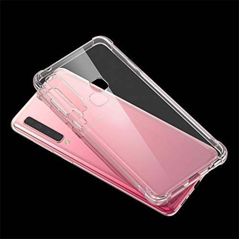 Picture of Samsung Galaxy A9 (2018) Transparent Clear Slim Soft TPU Cover With Bumper