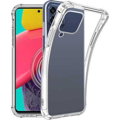 Picture of Samsung Galaxy M53 Transparent Clear Slim Soft TPU Cover With Bumper