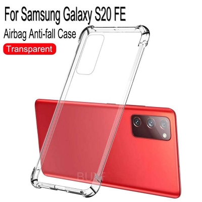 Picture of Samsung Galaxy S20 FE Transparent Clear Slim Soft TPU Cover With Bumper