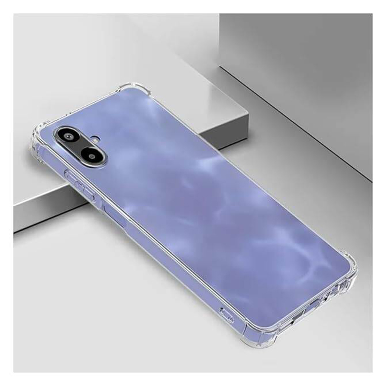 Picture of Samsung Galaxy F06 Transparent Clear Slim Soft TPU Cover With Bumper