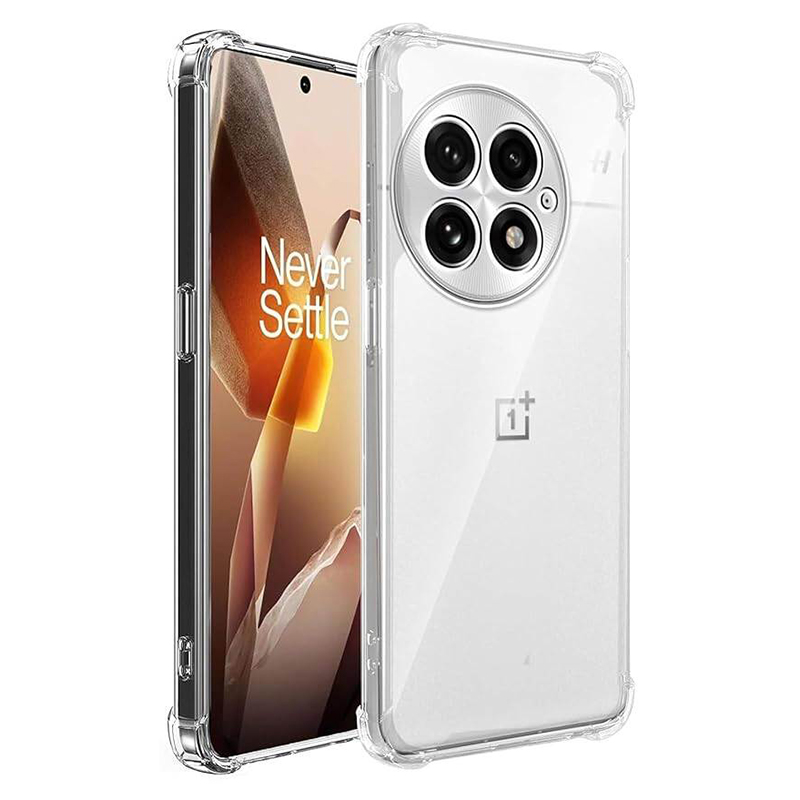 Picture of OnePlus 13 Transparent Clear Slim Soft TPU Cover With Bumper