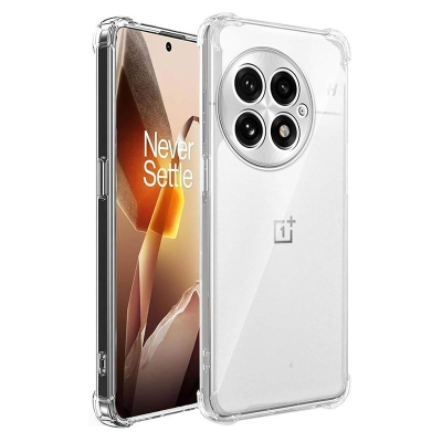 Picture of OnePlus 13 Transparent Clear Slim Soft TPU Cover With Bumper