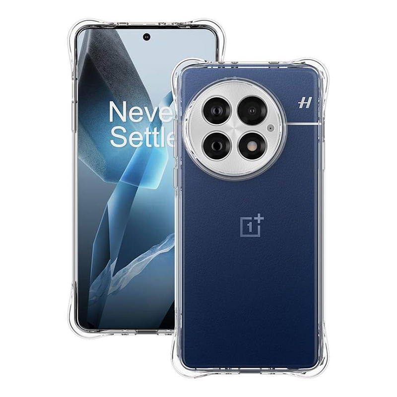 Picture of OnePlus 13 Transparent Clear Slim Soft TPU Cover With Bumper