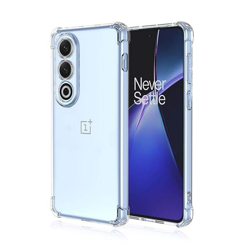 Picture of OnePlus Nord CE4 Transparent Clear Slim Soft TPU Cover With Bumper