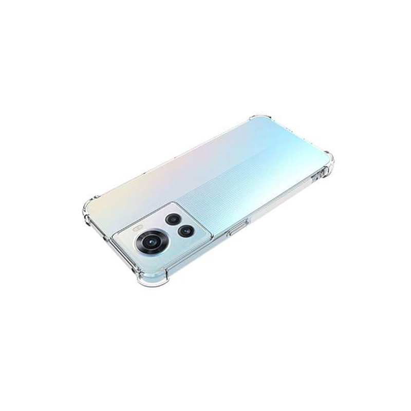 Picture of OnePlus 10R Transparent Clear Slim Soft TPU Cover With Bumper