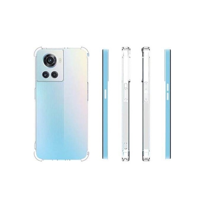 Picture of OnePlus 10R Transparent Clear Slim Soft TPU Cover With Bumper