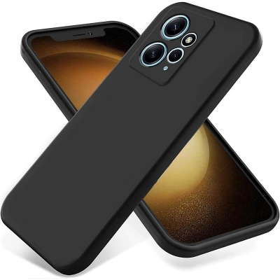 Picture of Xiaomi Redmi Note 12 4G Premium Liquid Silicone Protection Back Cover Soft Case