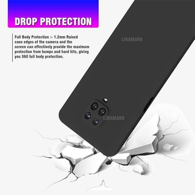 Picture of Xiaomi Redmi Note 9 Pro Premium Liquid Silicone Protection Back Cover Soft Case
