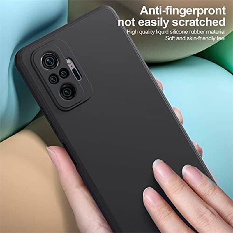 Picture of Xiaomi Redmi Note 10 Pro Max Premium Liquid Silicone Protection Back Cover Soft Case
