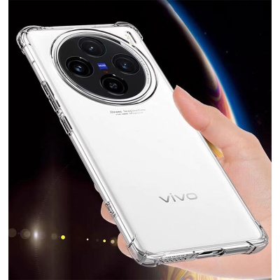 Picture of vivo X100 Pro Transparent Clear Slim Soft Cover Skin Gel TPU Case cover