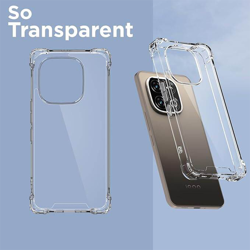 Picture of vivo iQOO Neo 10 Transparent Clear Slim Soft Cover Skin Gel TPU Case cover