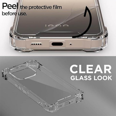 Picture of vivo iQOO Neo 10 Transparent Clear Slim Soft Cover Skin Gel TPU Case cover