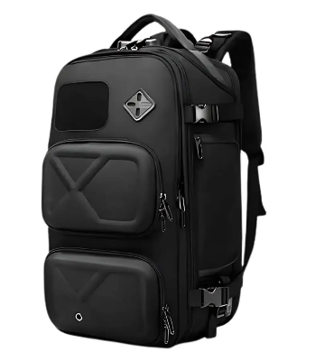 Picture of OZUKO 9309S Tactical Travel Backpack – USB Charging, Water-Resistant, 16” Laptop Fit
