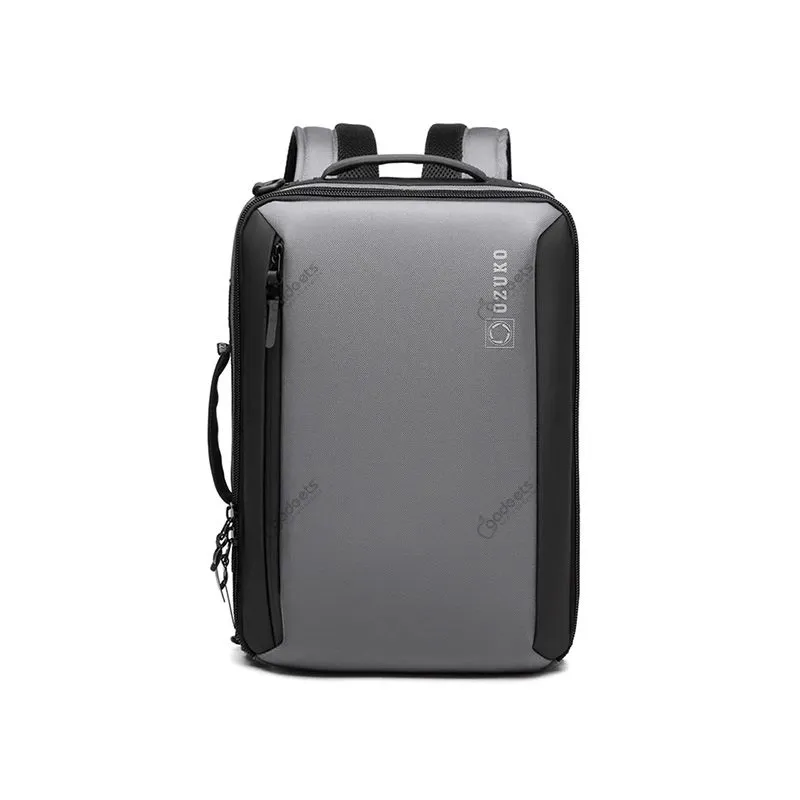 Picture of Ozuko 9490 USB 15.6 Inch Waterproof Briefcase Backpack