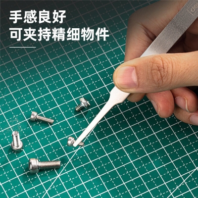 Picture of Deli DL396003B Stainless Steel Tweezers Set