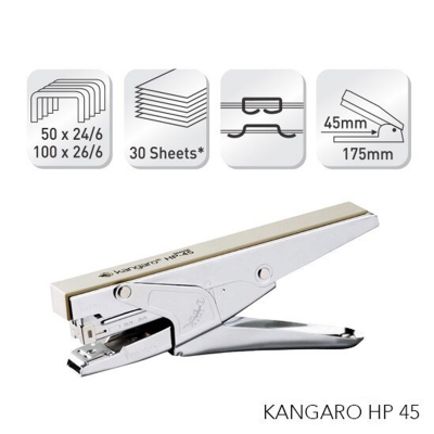 Picture of Kangaro HP-45 All Metal Stapler - 30 Sheets