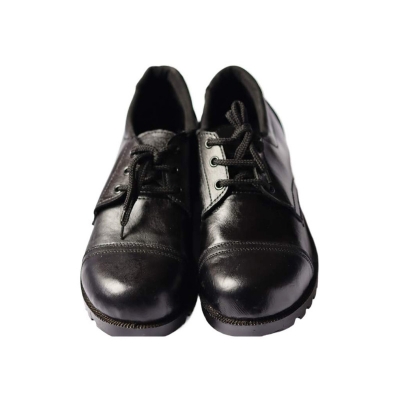 Picture of Men’s Leather Safety Shoes with PVC Sole-Black