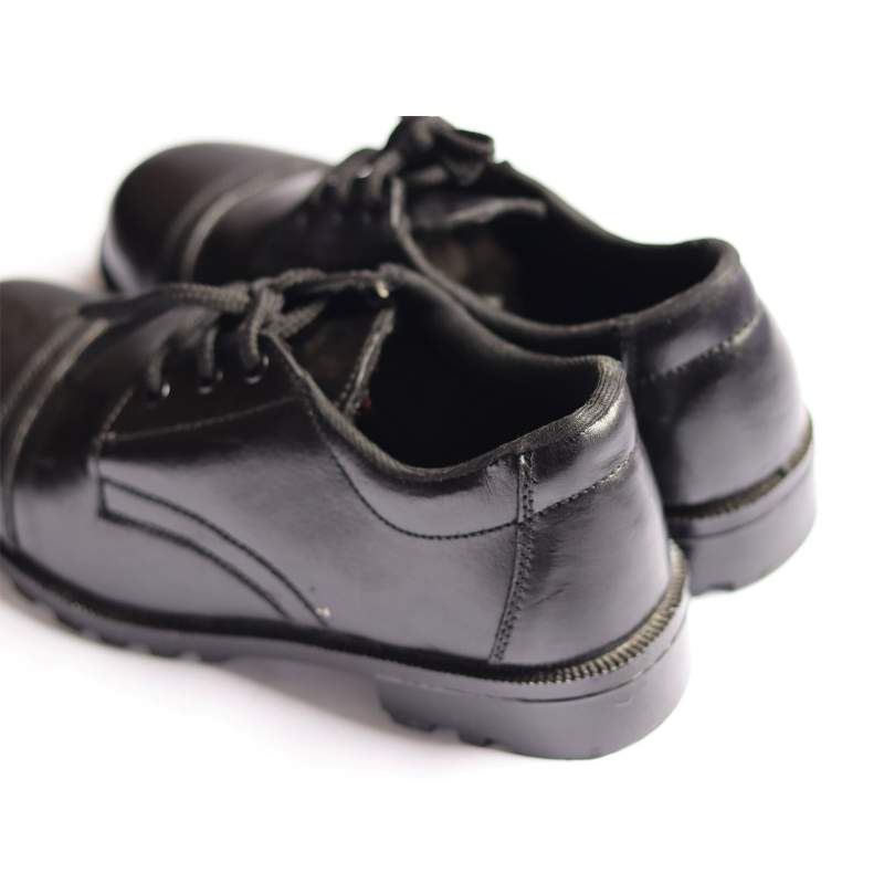 Picture of Men’s Leather Safety Shoes with PVC Sole-Black
