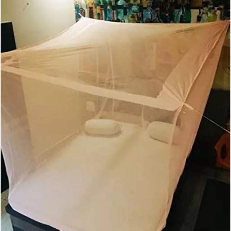 Picture of Magic Double-Bed Nylon Mosquito Net – 6 ft × 7 ft × 6 ft-Double Brown