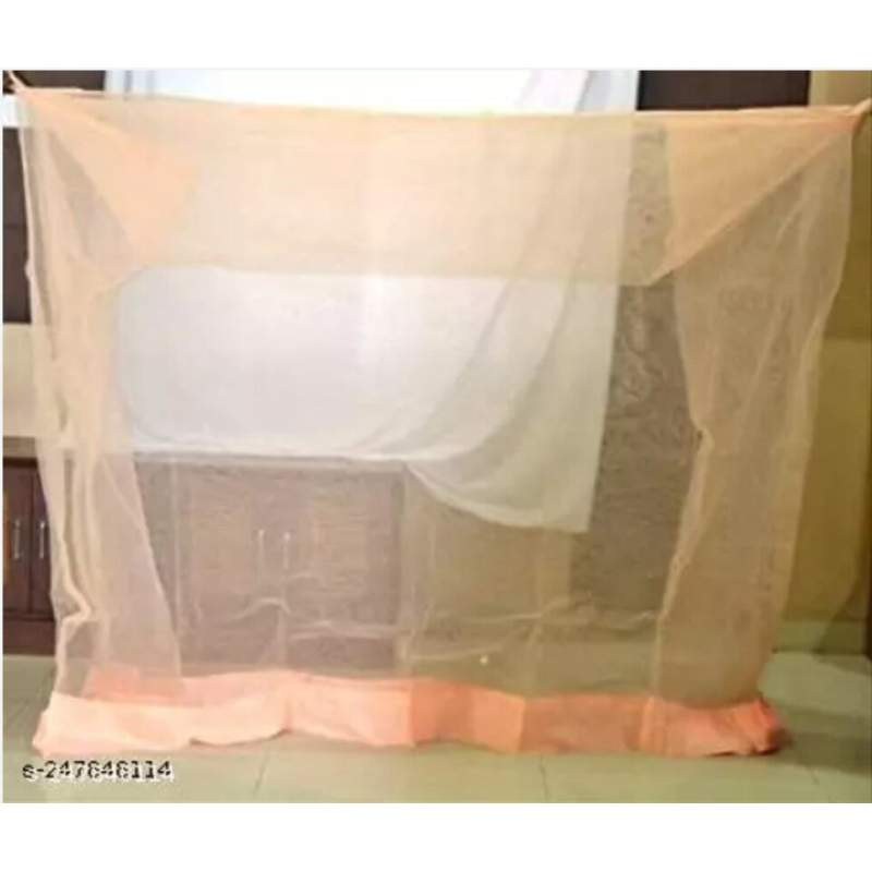 Picture of Magic Double-Bed Nylon Mosquito Net – 6 ft × 7 ft × 6 ft-Double Brown