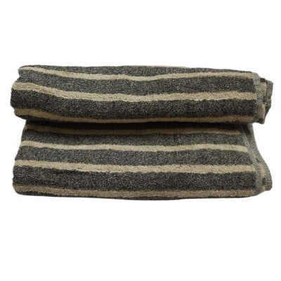 Picture of Striped Cotton Large Bath Towel – 30 × 60 in-Multicolor