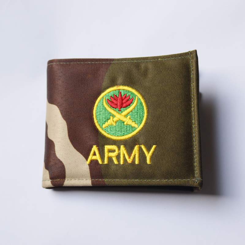 Picture of Men’s Camouflage Fabric Wallet-Multicolor