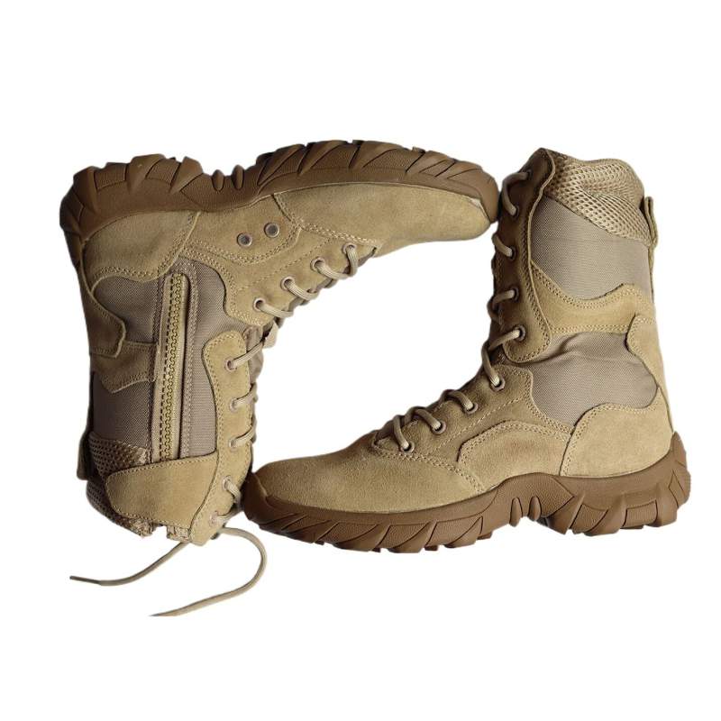 Picture of Men’s Brown Leather Desert Biker Boots-Desert