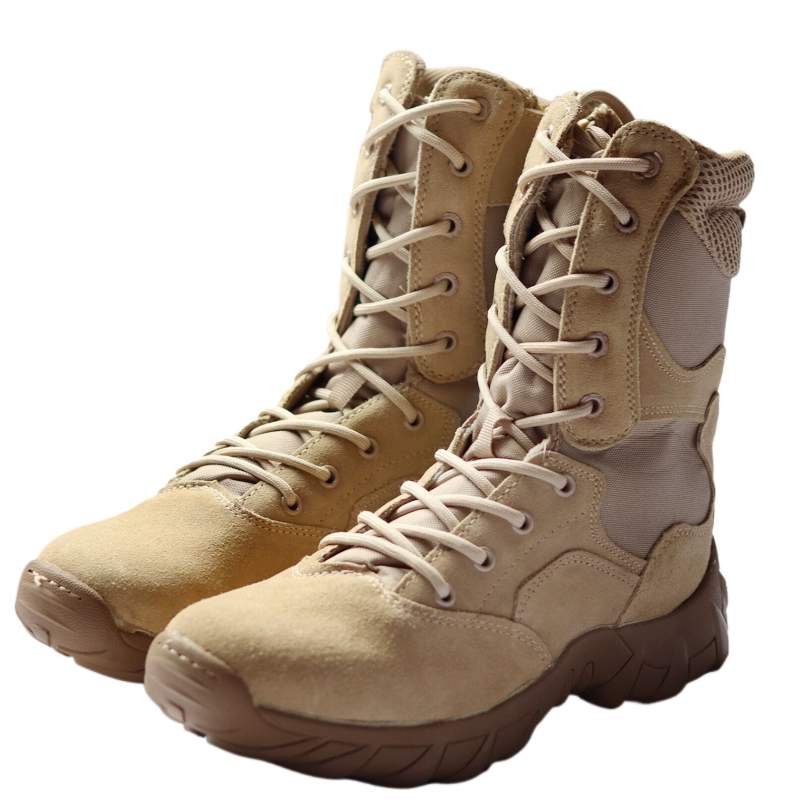Picture of Men’s Brown Leather Desert Biker Boots-Desert