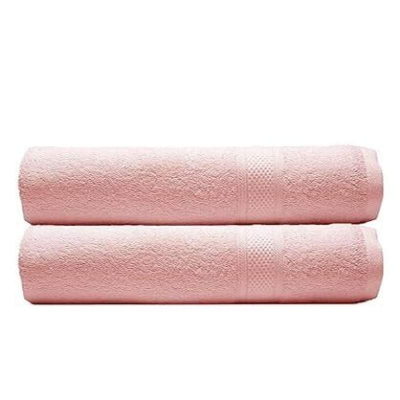 Picture of Thick Turkish Cotton Bath Towel – 28 × 56 in-Pink