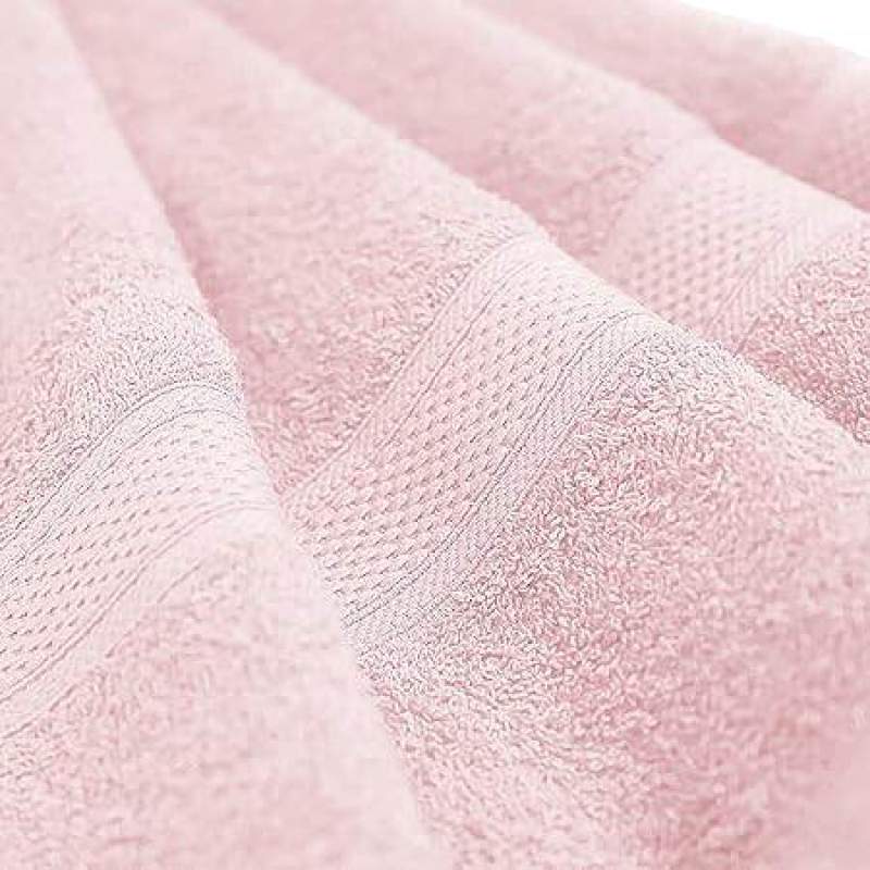 Picture of Thick Turkish Cotton Bath Towel – 28 × 56 in-Pink