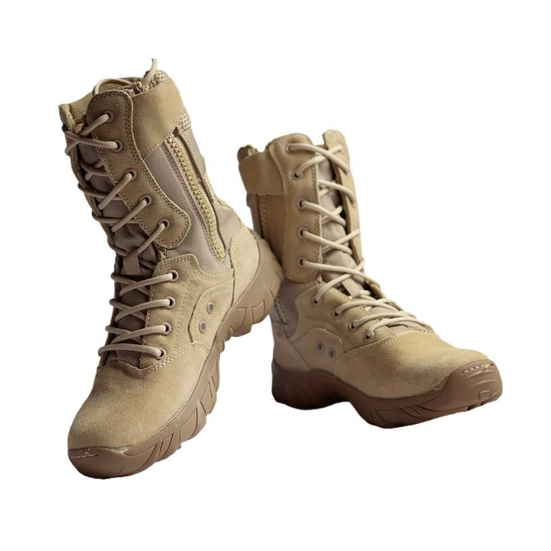 Picture of Men’s Brown Leather Long Biker Boots-Brown