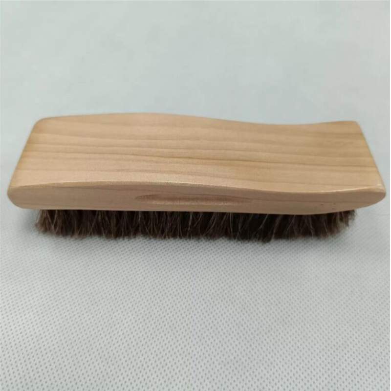 Picture of Wooden Bristle Shoe Cleaning Brush-Brown