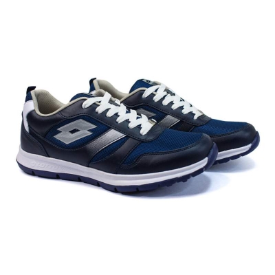 Picture of Men’s Microfiber Running Sneakers-Blue