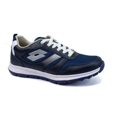 Picture of Men’s Microfiber Running Sneakers-Blue
